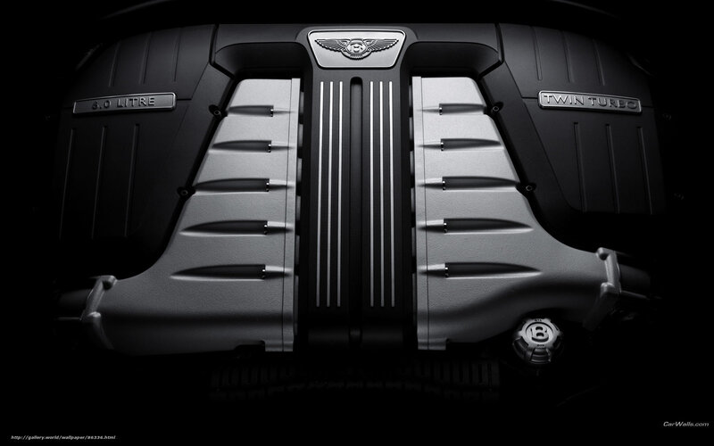 Bentley engine cover