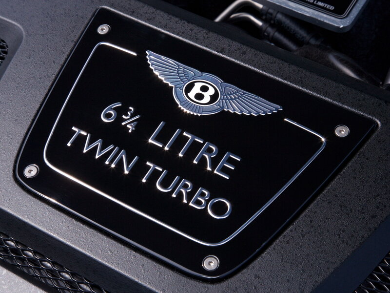 Bentley engine plaque