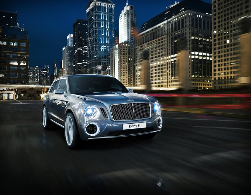 Bentley EXP 9 F — Silver
