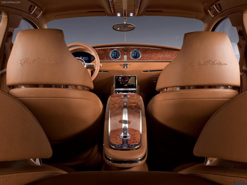 Bentley Galibier interior