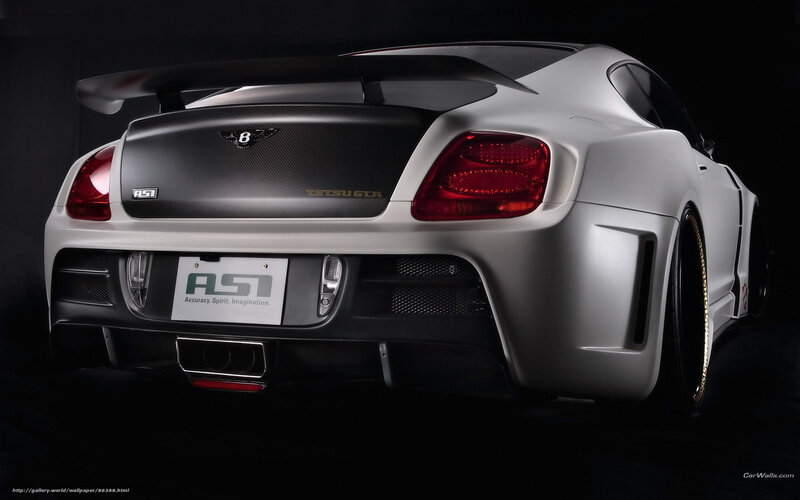 Bentley GT-R rear view
