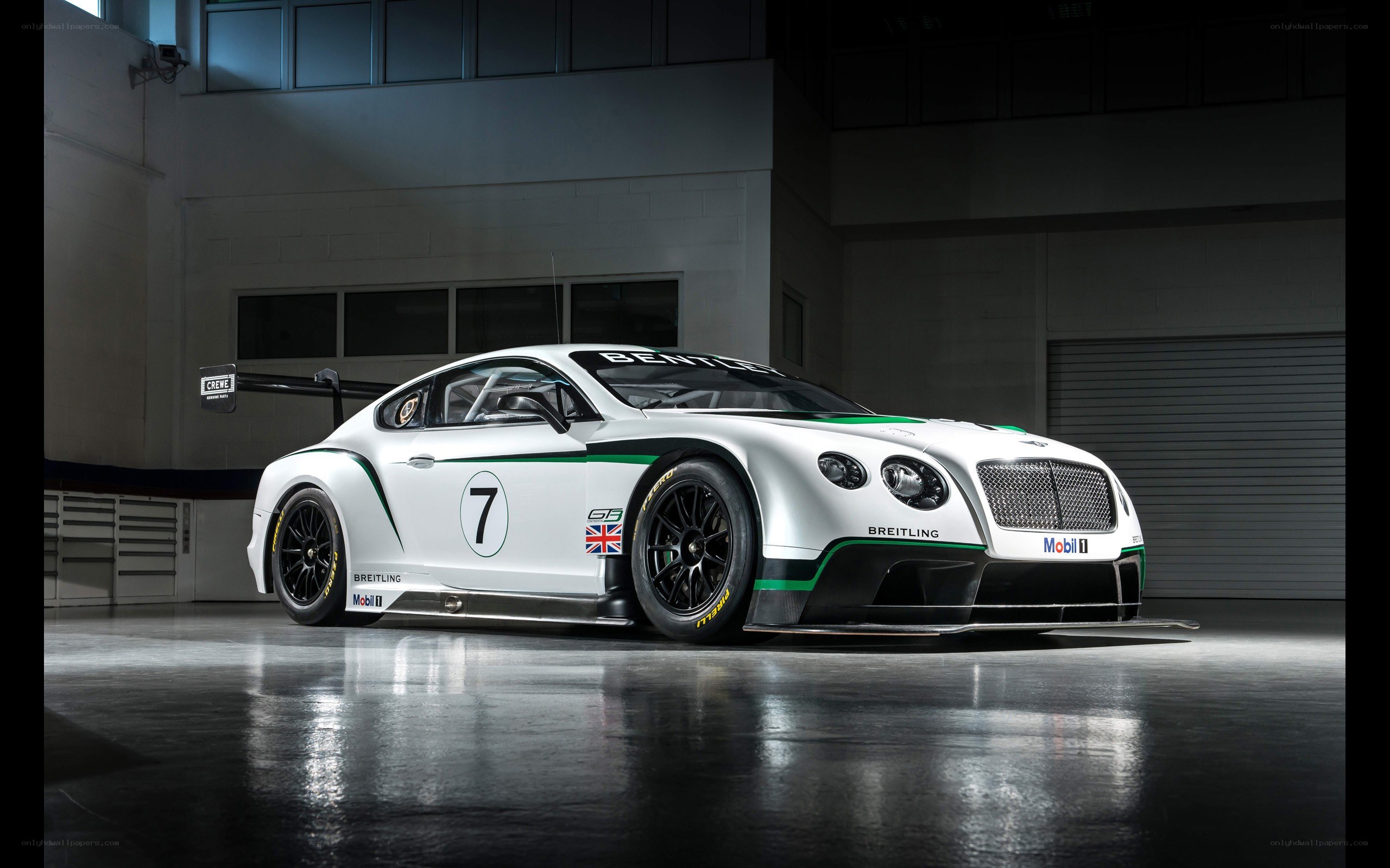 Bentley GT3 race car