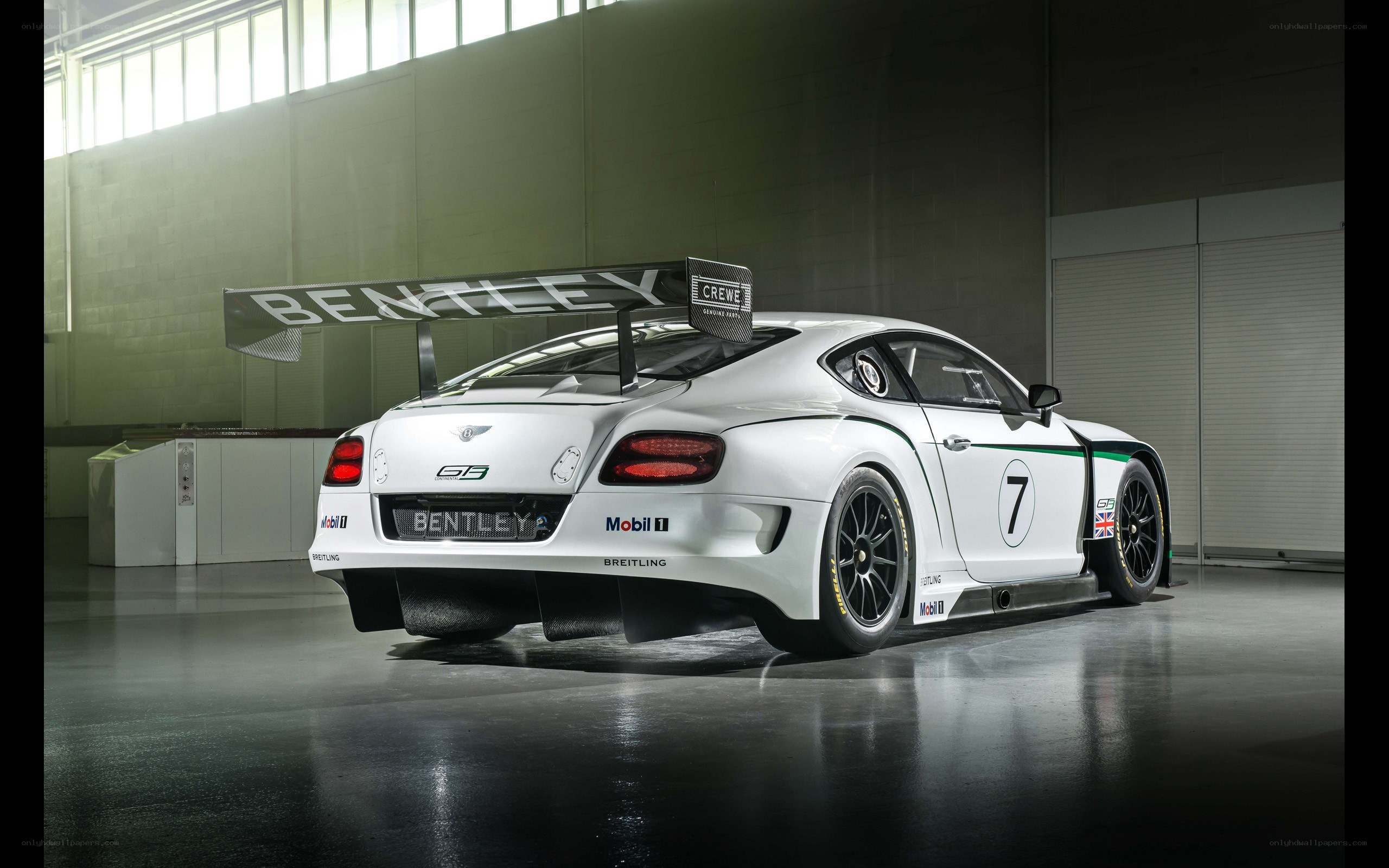 Bentley GT3 race car