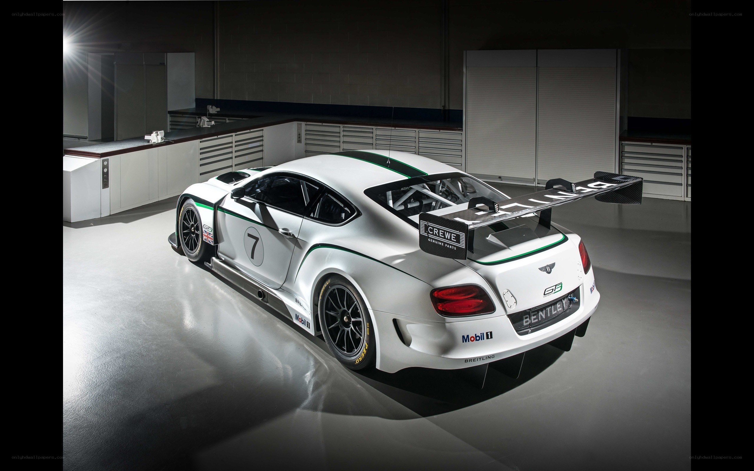Bentley GT3 race car