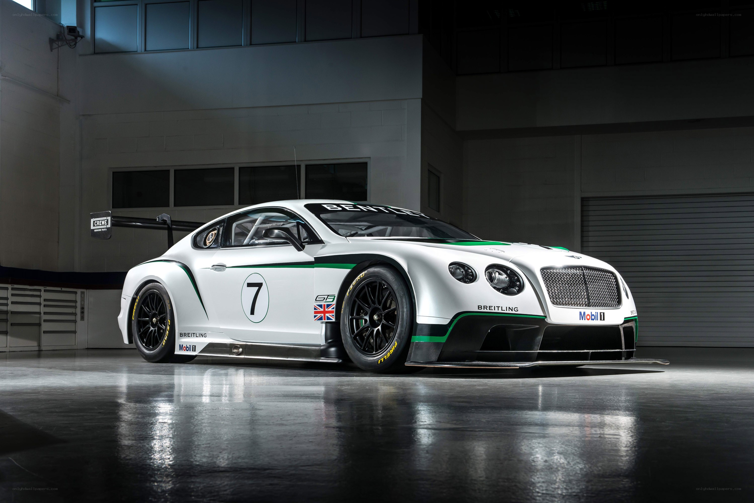 Bentley GT3 race car