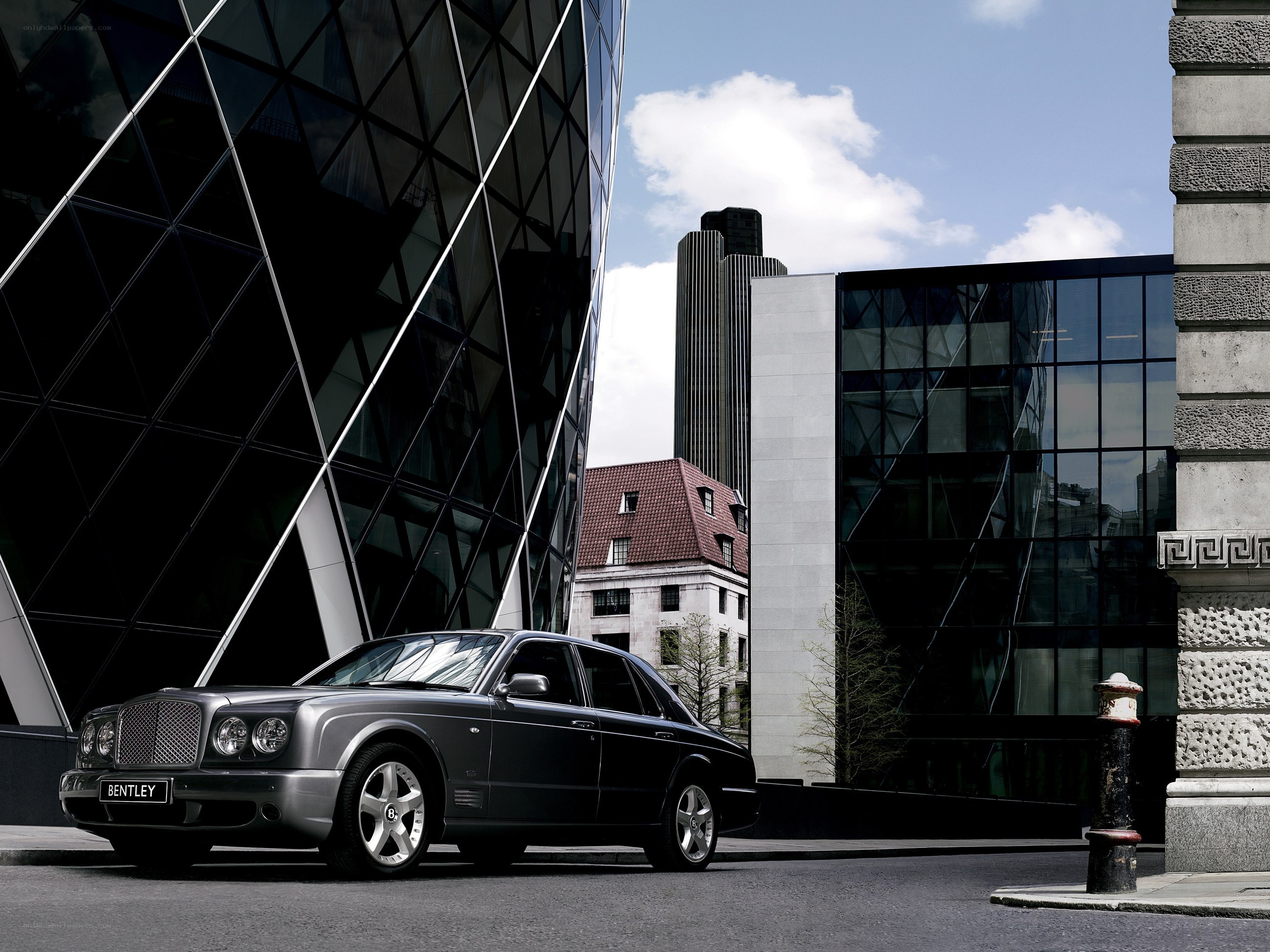 Bentley in London city