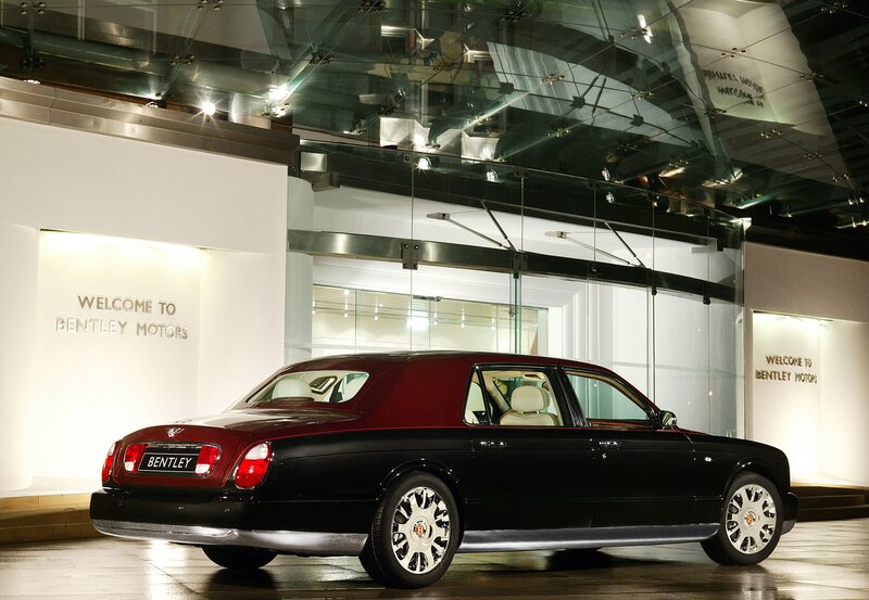 Bentley in showroom
