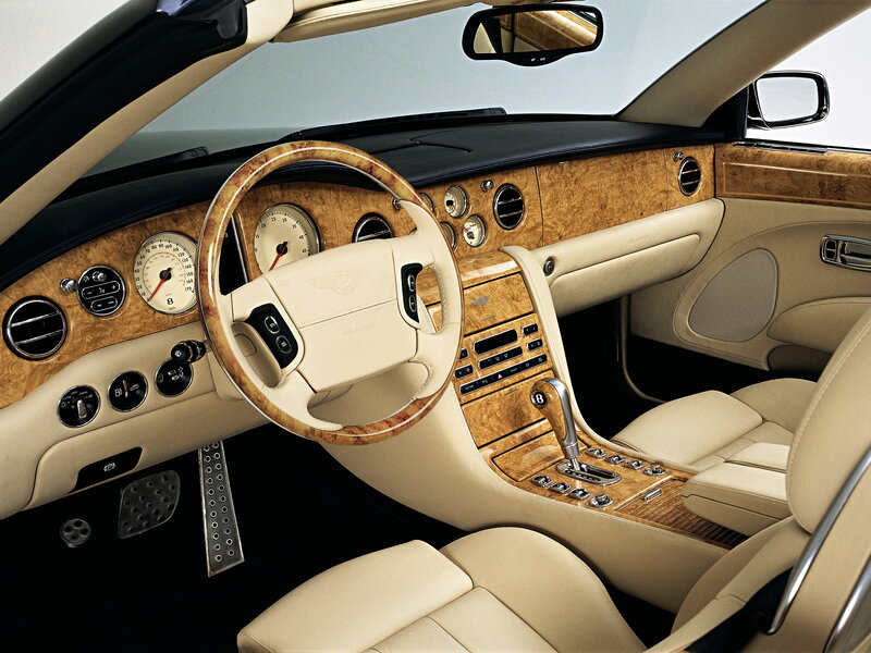 Bentley interior dashboard