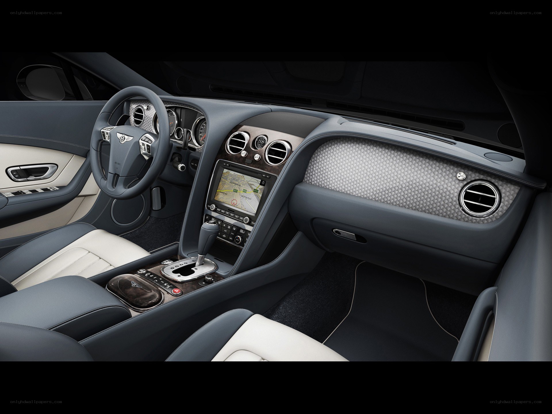 Bentley interior dashboard