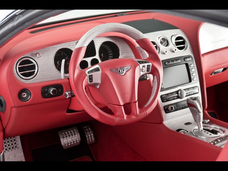 Bentley interior dashboard