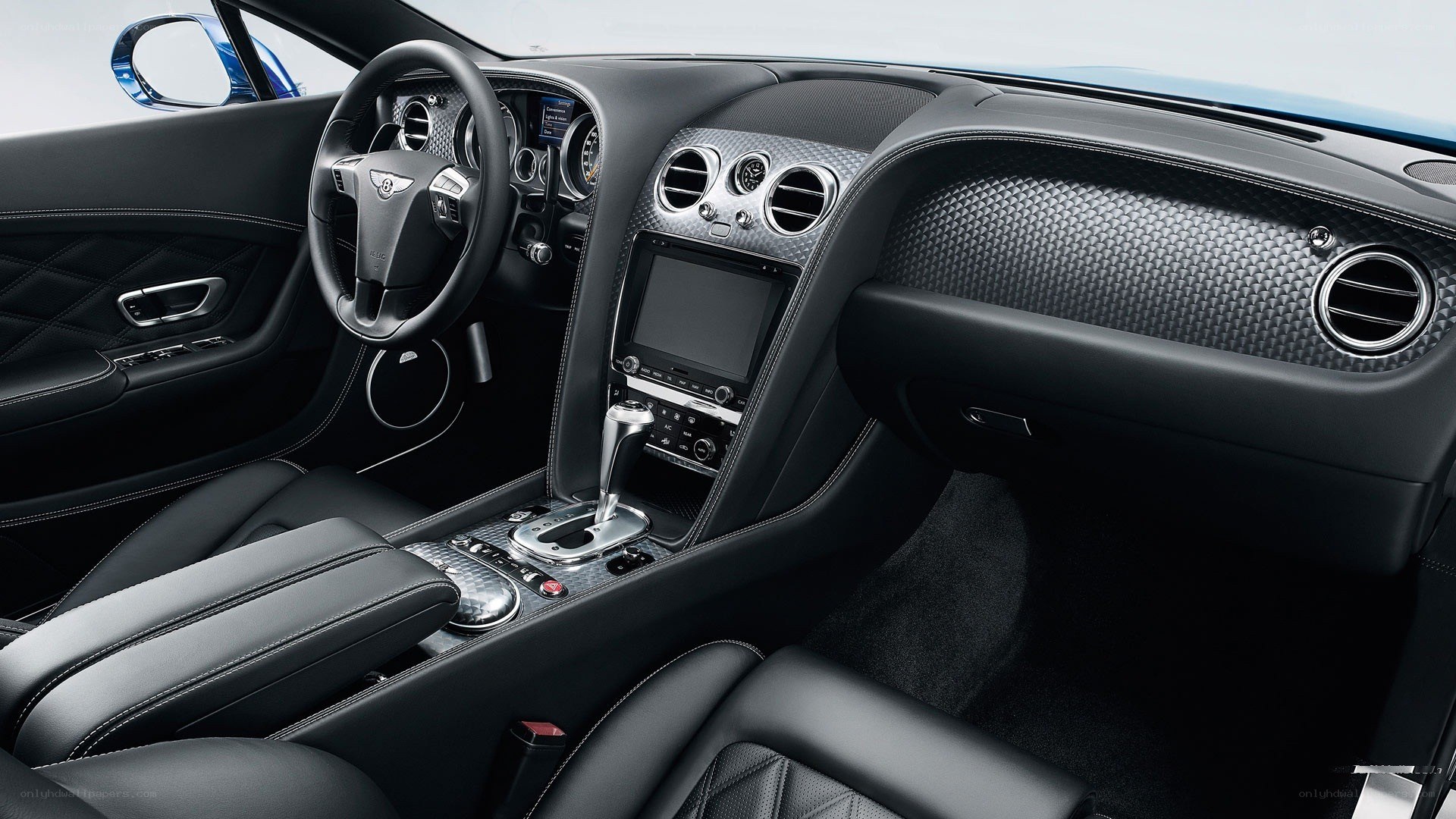 Bentley interior dashboard
