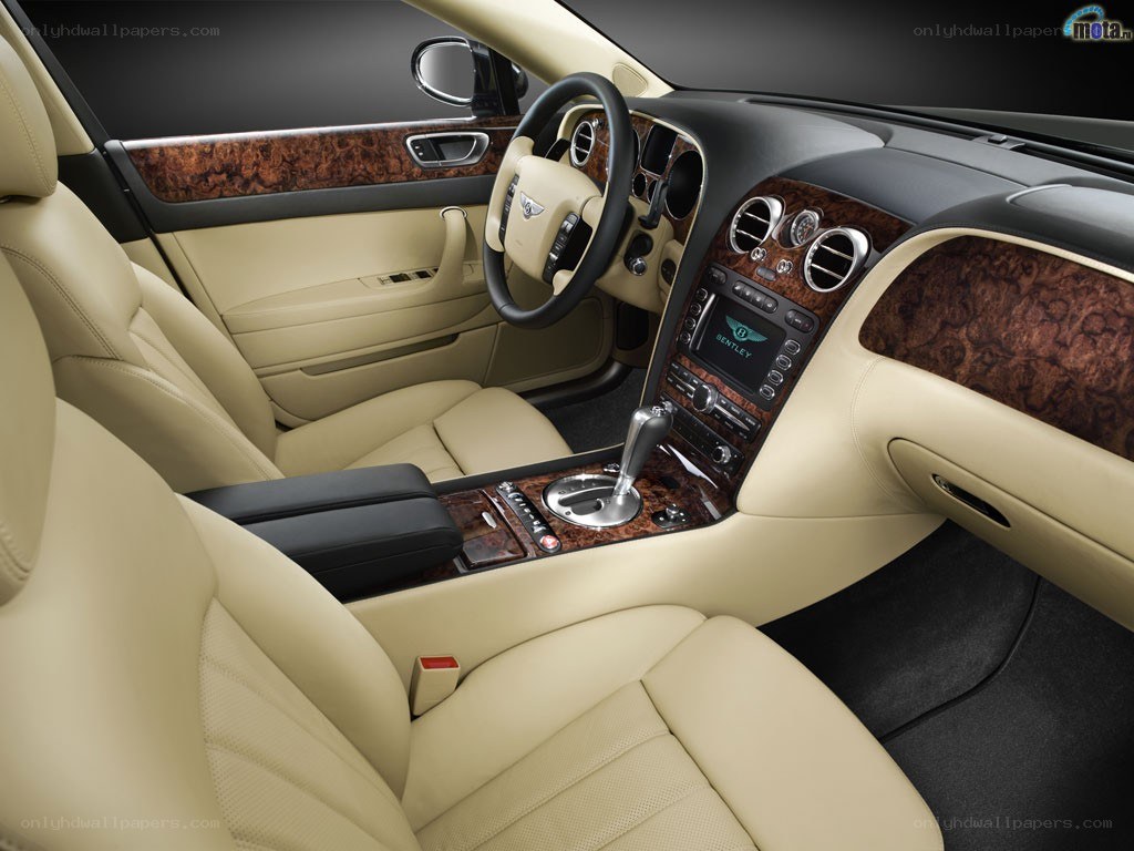 Bentley interior dashboard