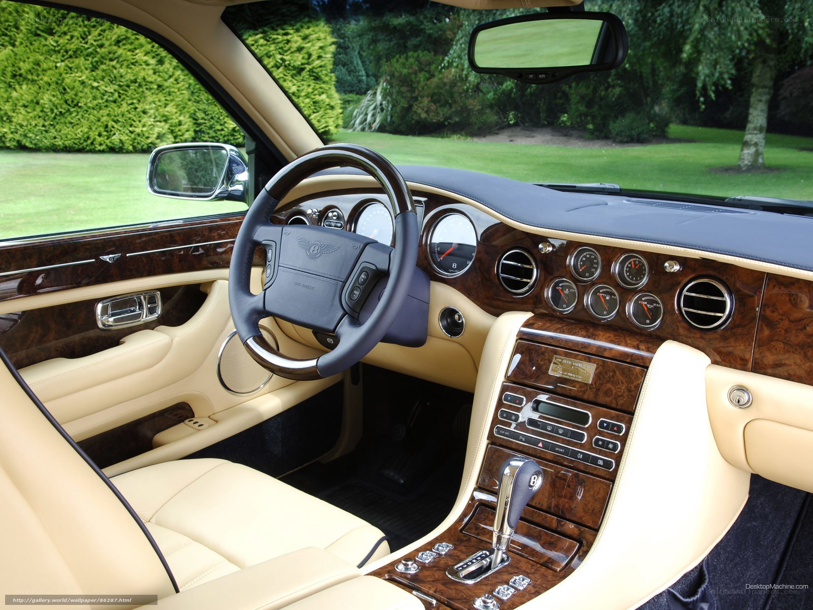Bentley interior dashboard