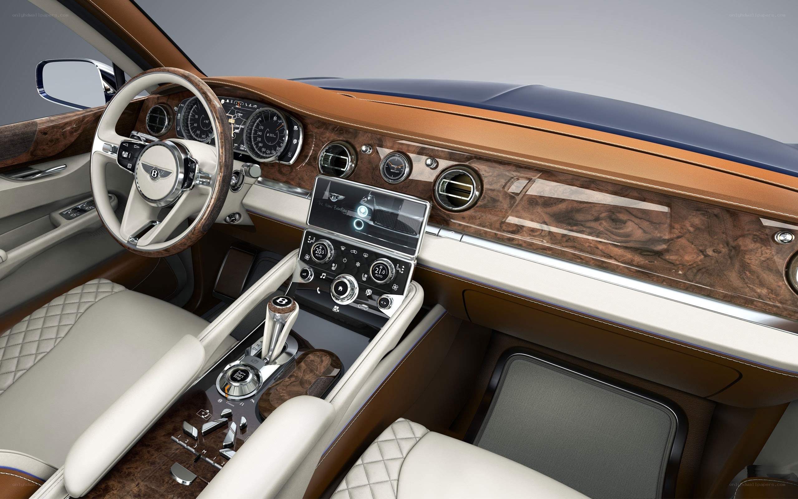 Bentley interior luxury