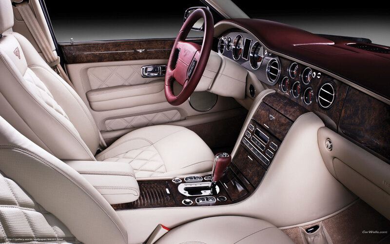 Bentley interior luxury