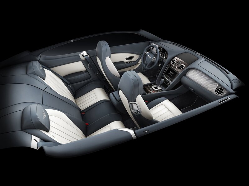 Bentley interior view