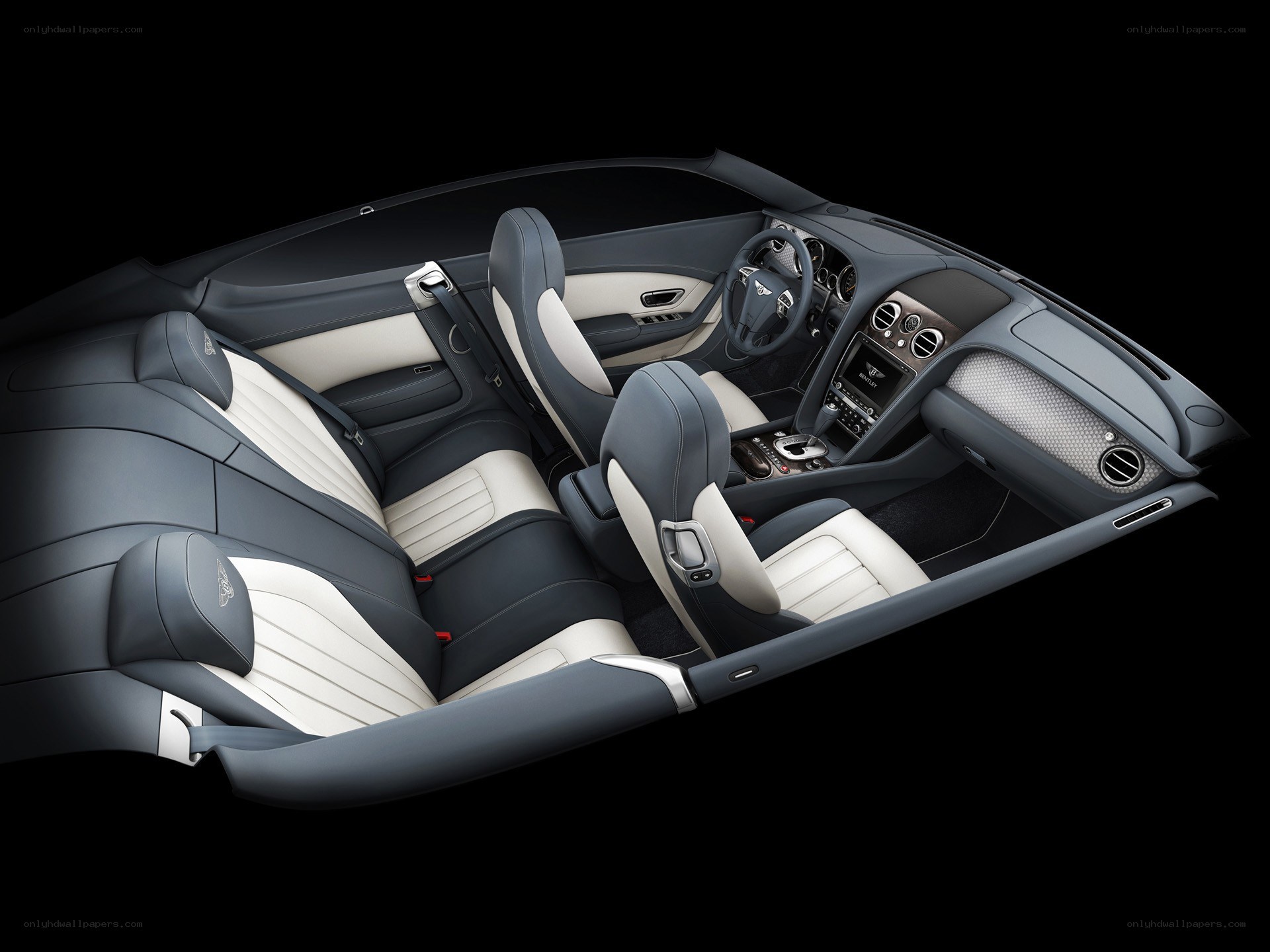 Bentley interior view