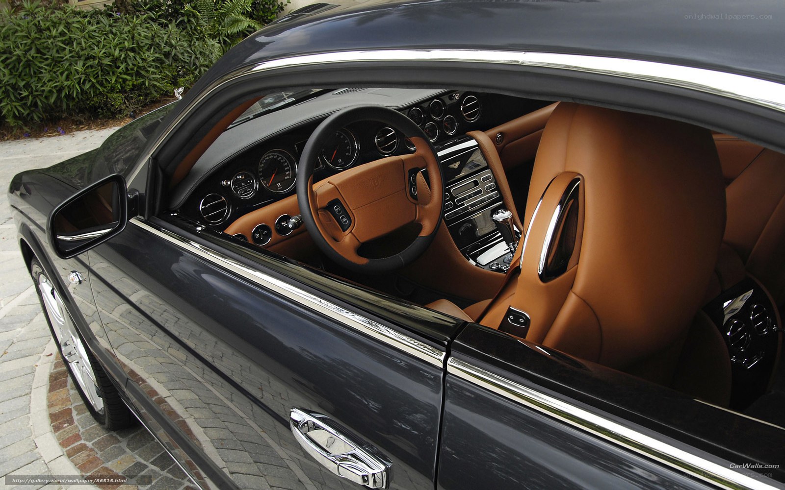 Bentley interior view