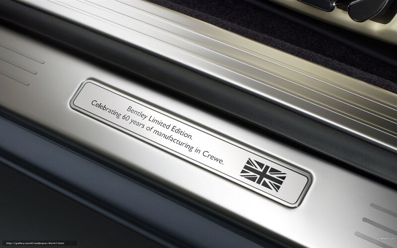 Bentley Limited Edition plaque