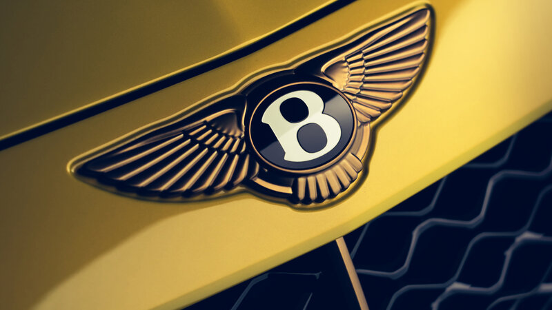 Bentley Logo on Car