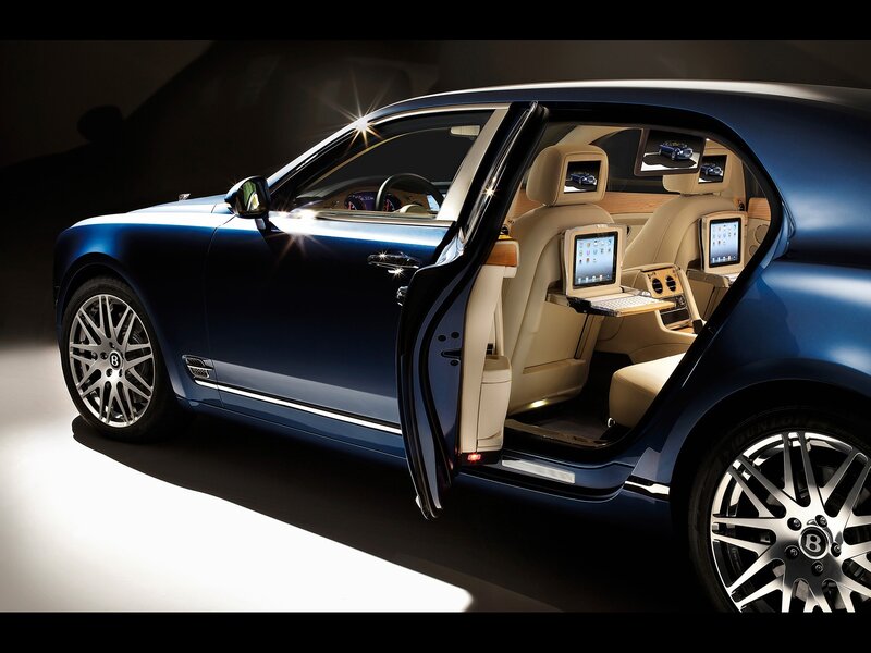 Bentley luxury car interior