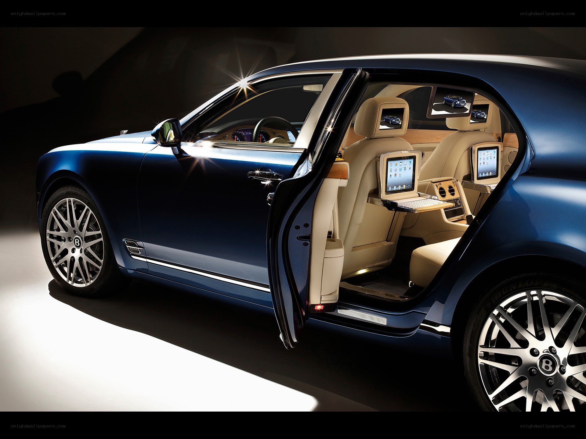 Bentley luxury car interior