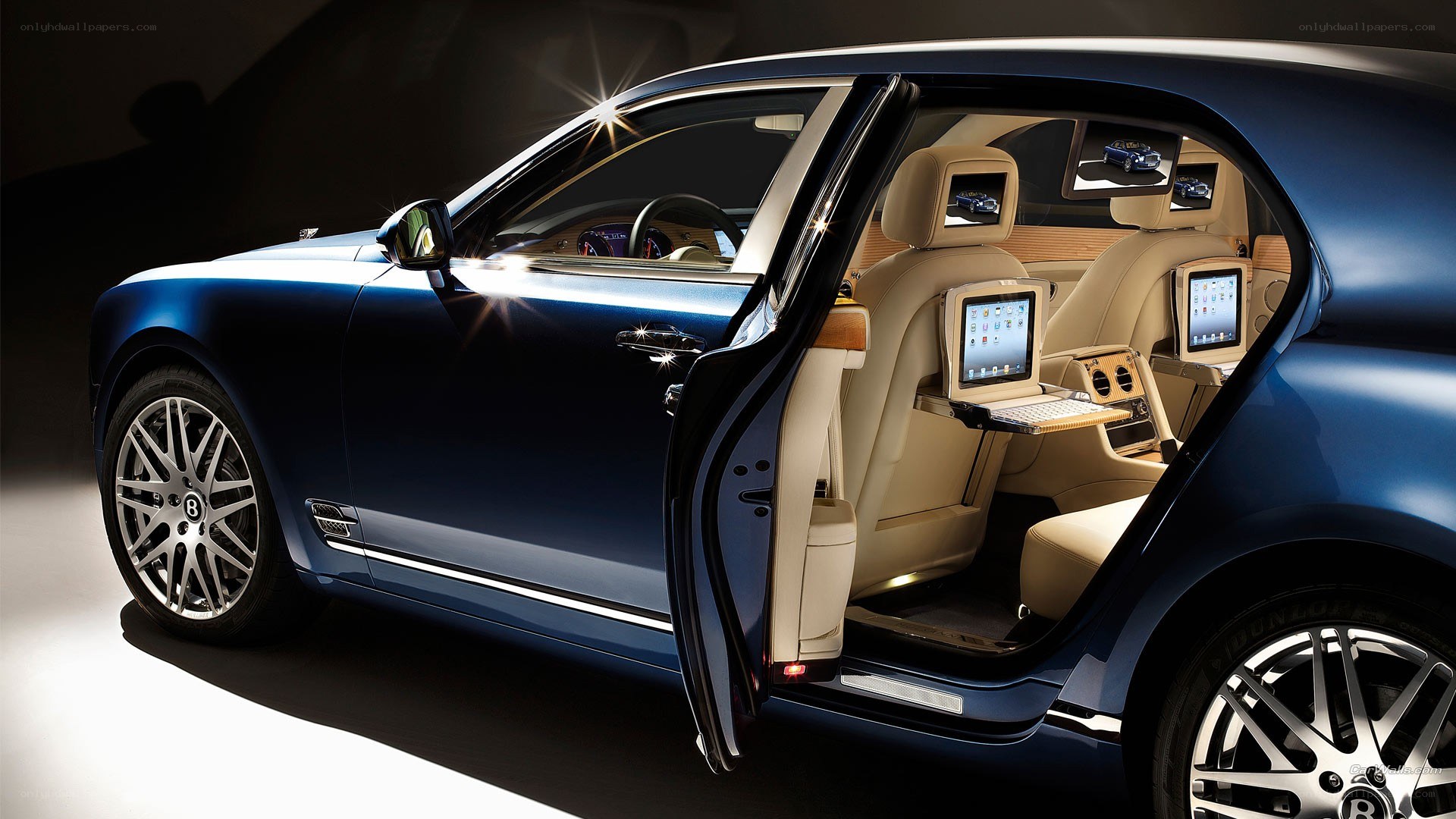 Bentley luxury car interior