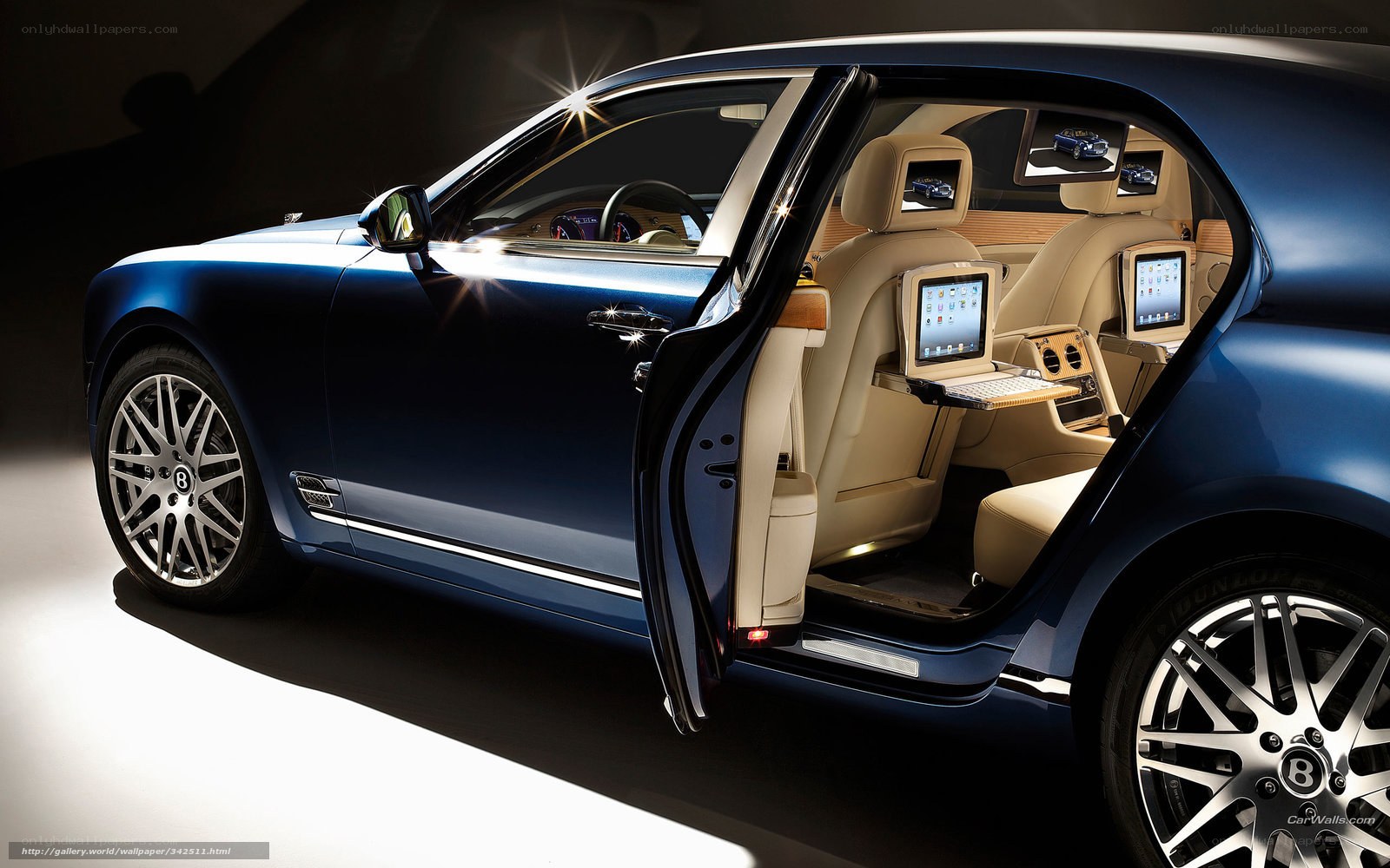Bentley luxury car interior