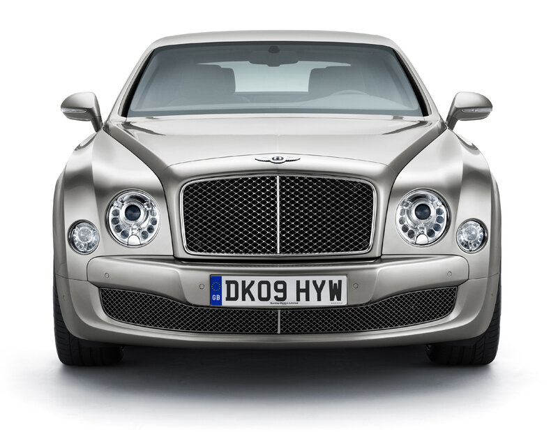 Bentley Mulsanne front view