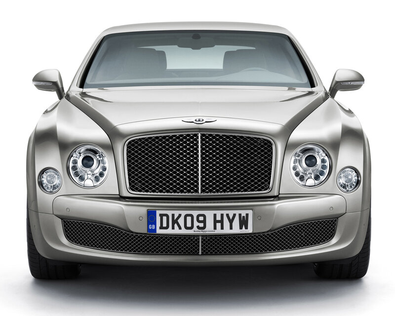 Bentley Mulsanne front view