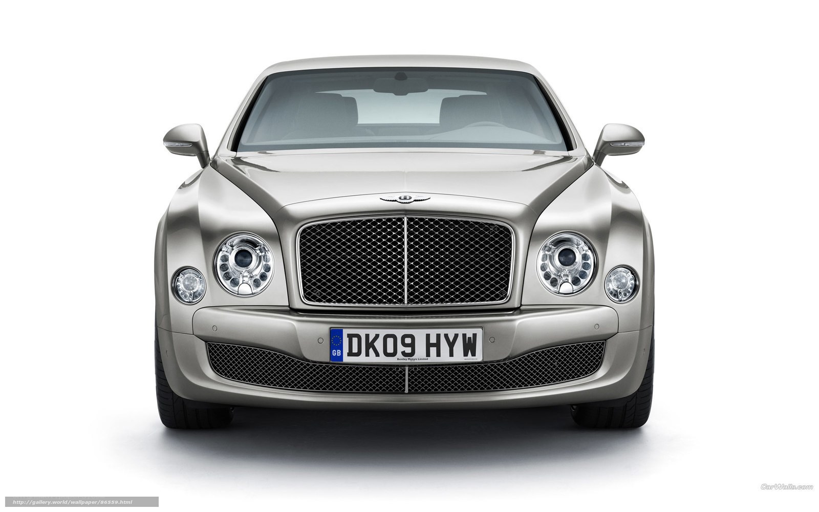 Bentley Mulsanne front view