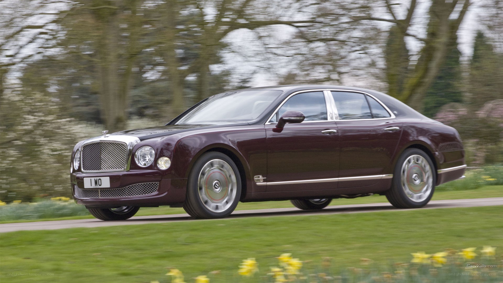 Bentley Mulsanne in motion