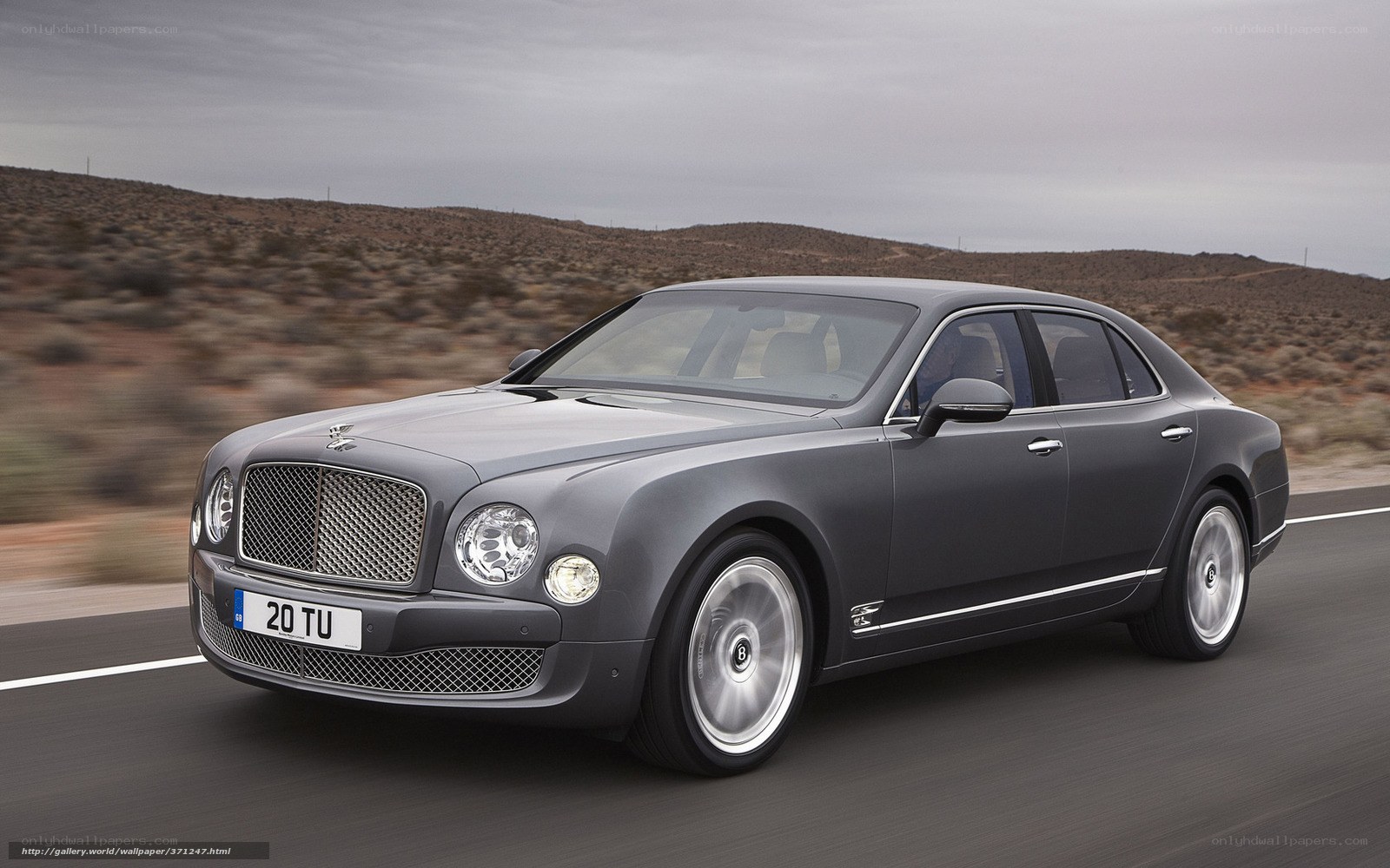 Bentley Mulsanne in motion