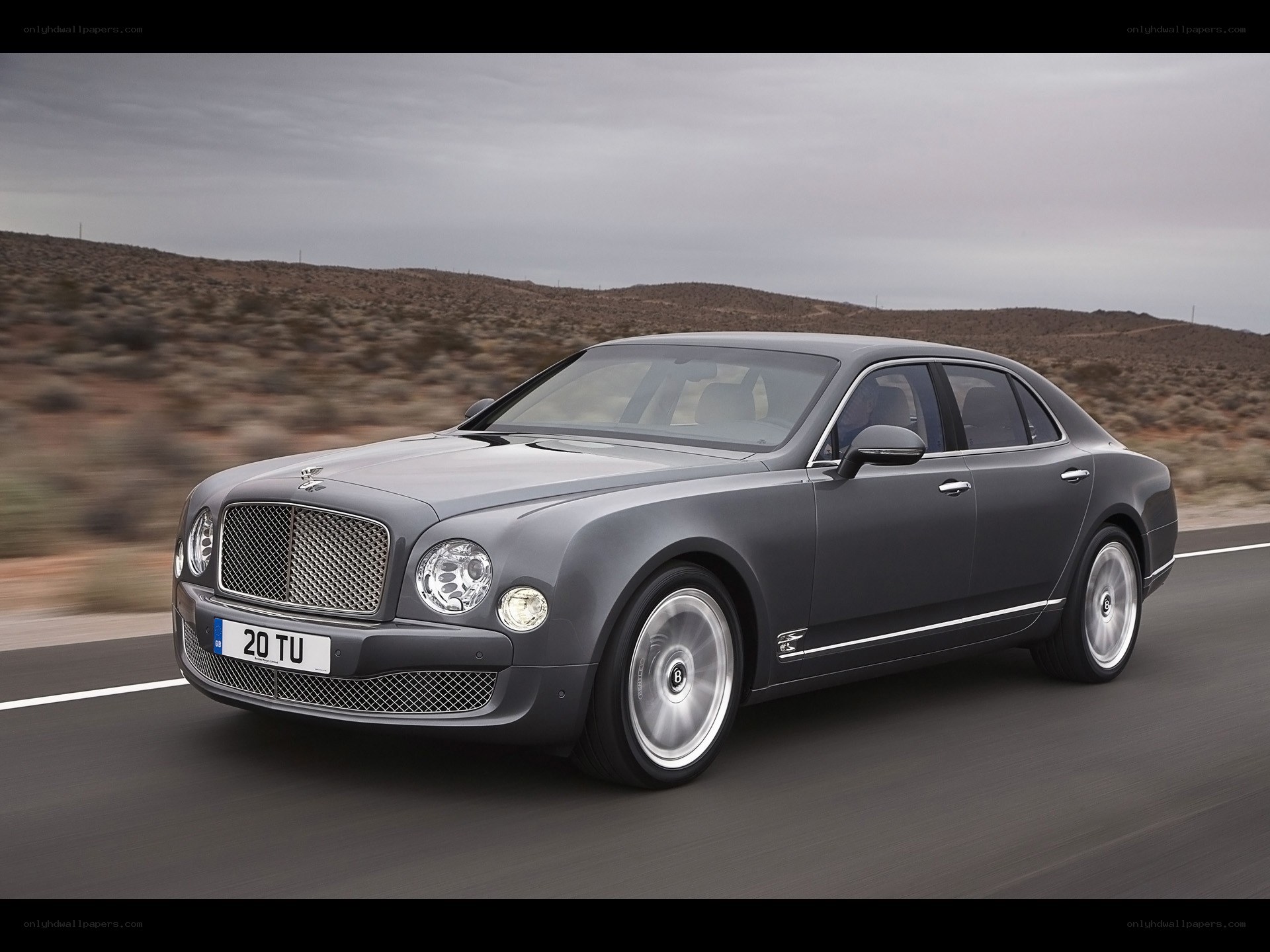 Bentley Mulsanne in motion