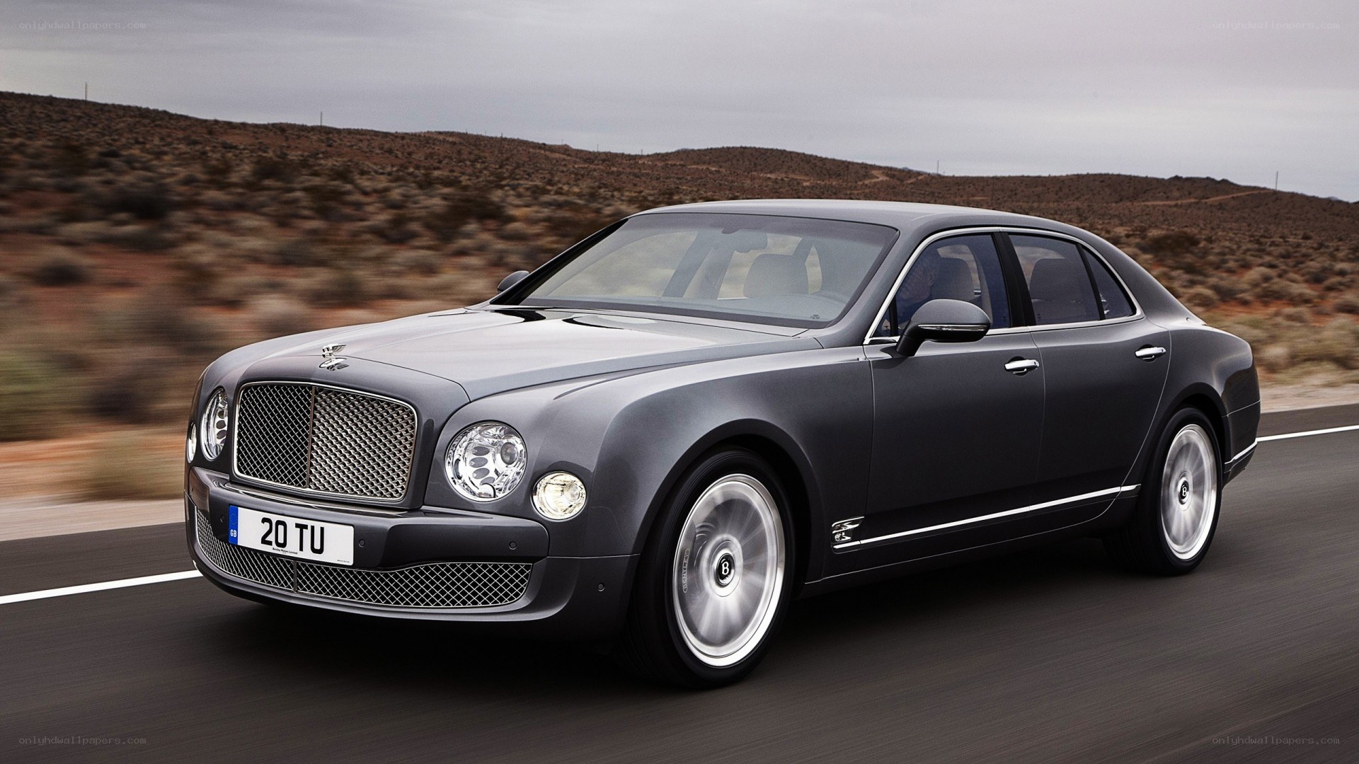 Bentley Mulsanne in motion
