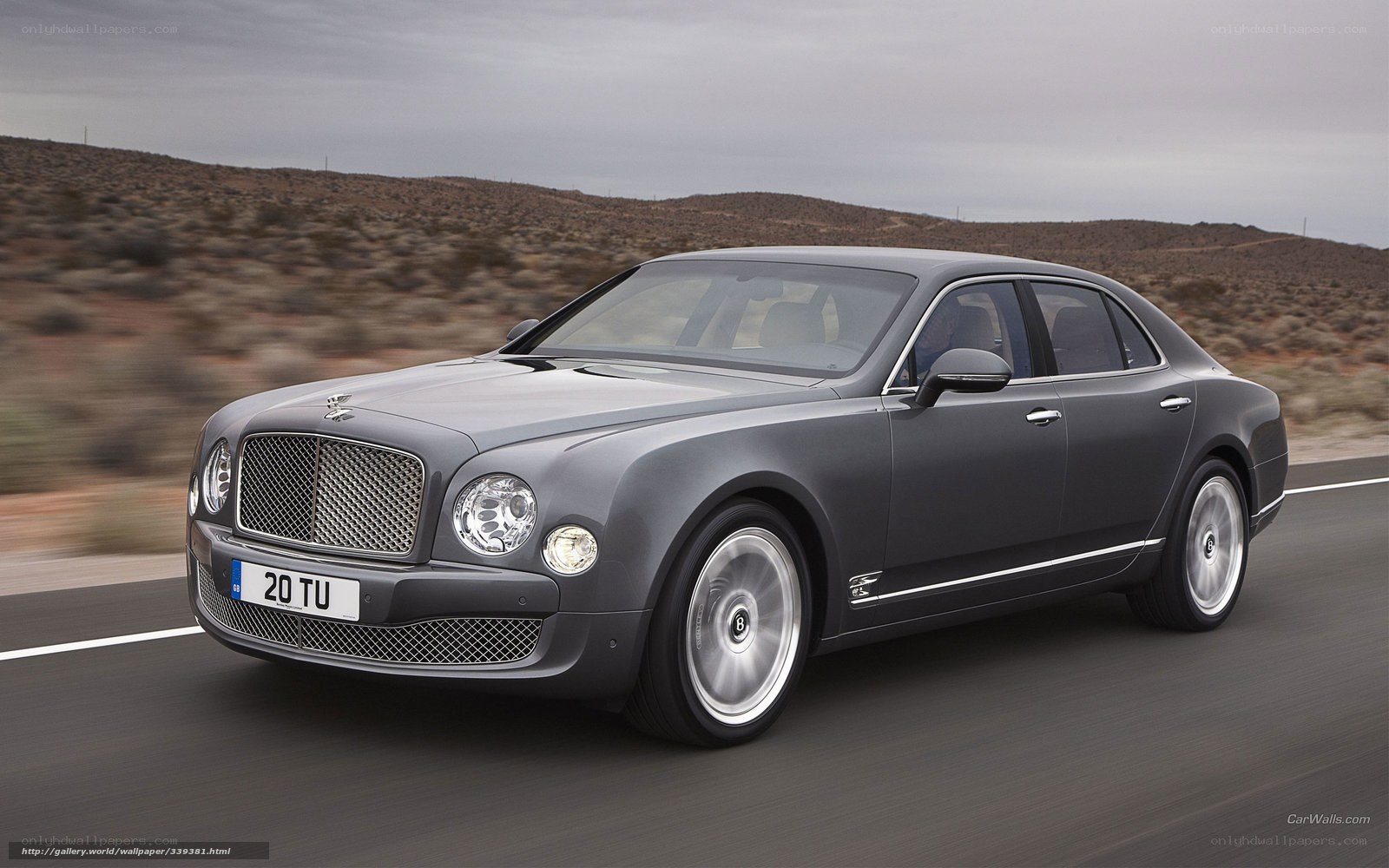 Bentley Mulsanne in motion