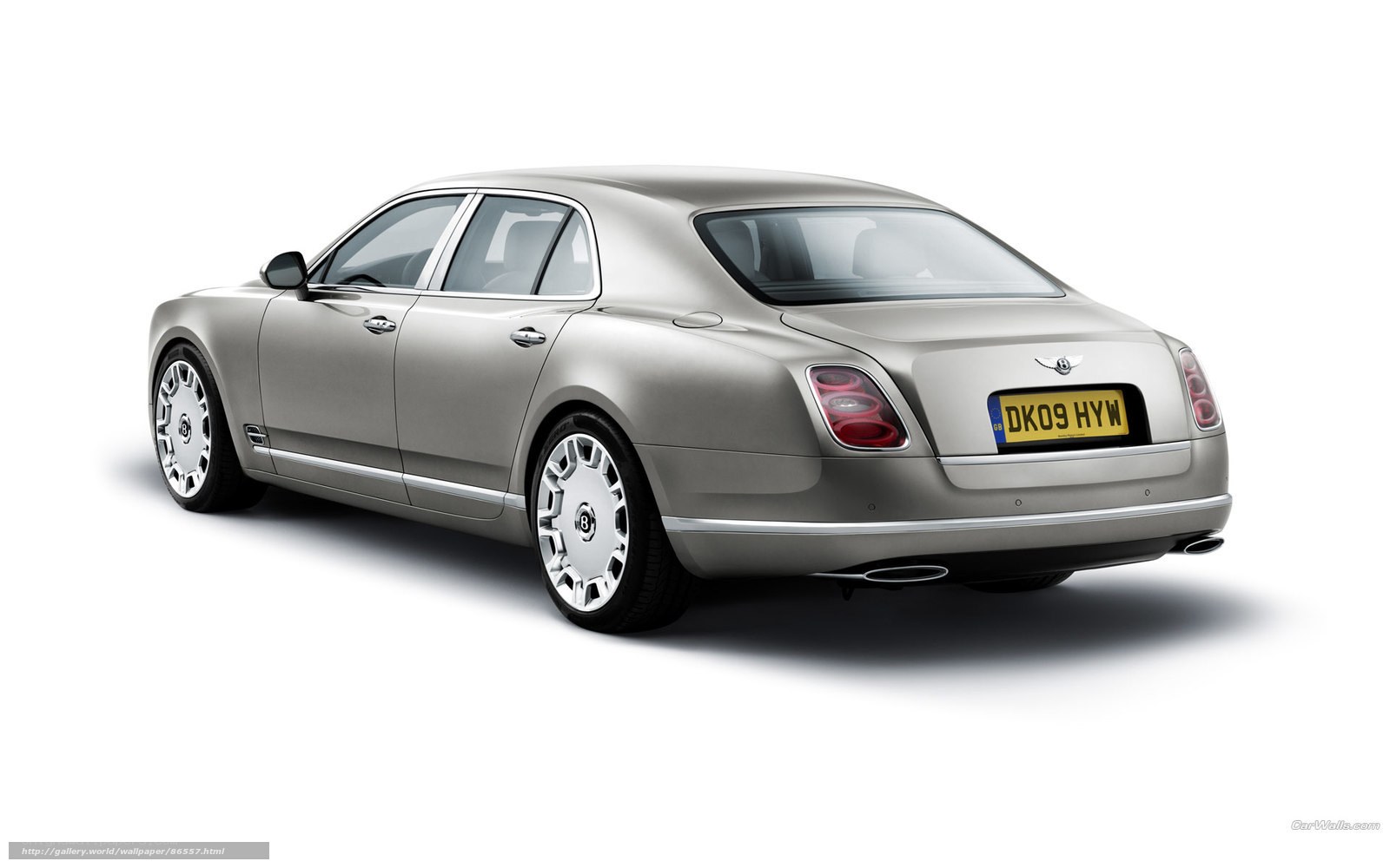 Bentley Mulsanne rear view