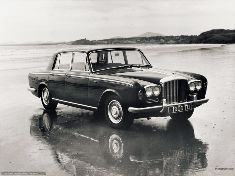 Bentley on the beach