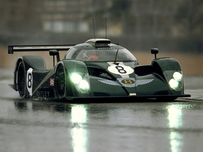 Bentley Race Car — Green