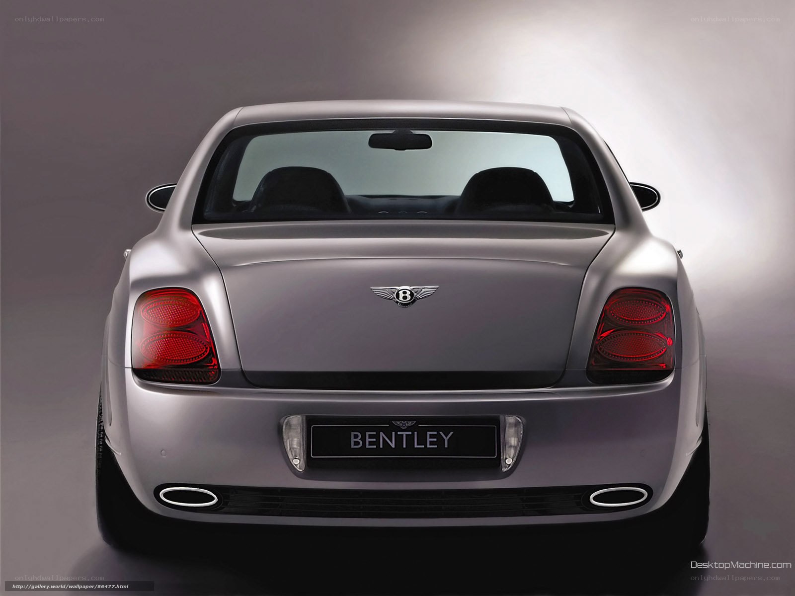 Bentley rear view