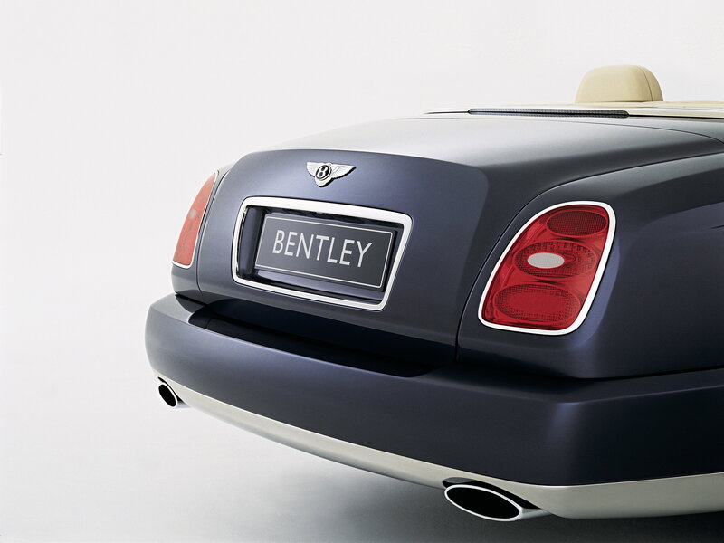 Bentley rear view