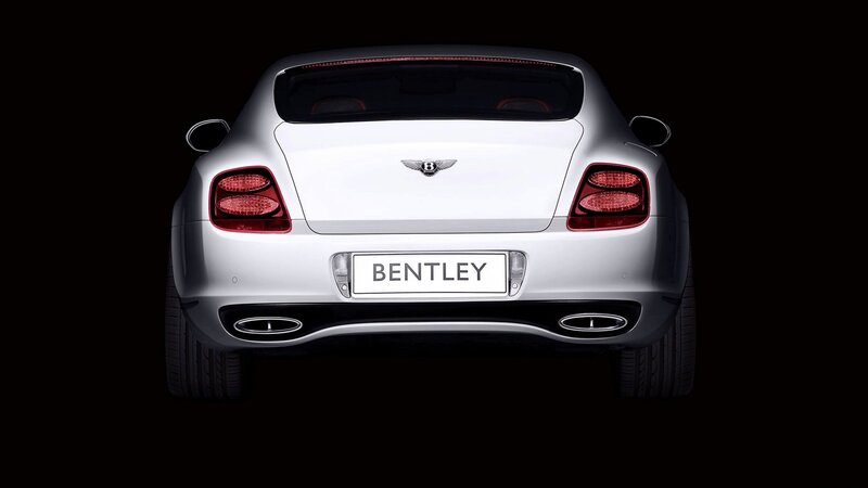 Bentley rear view
