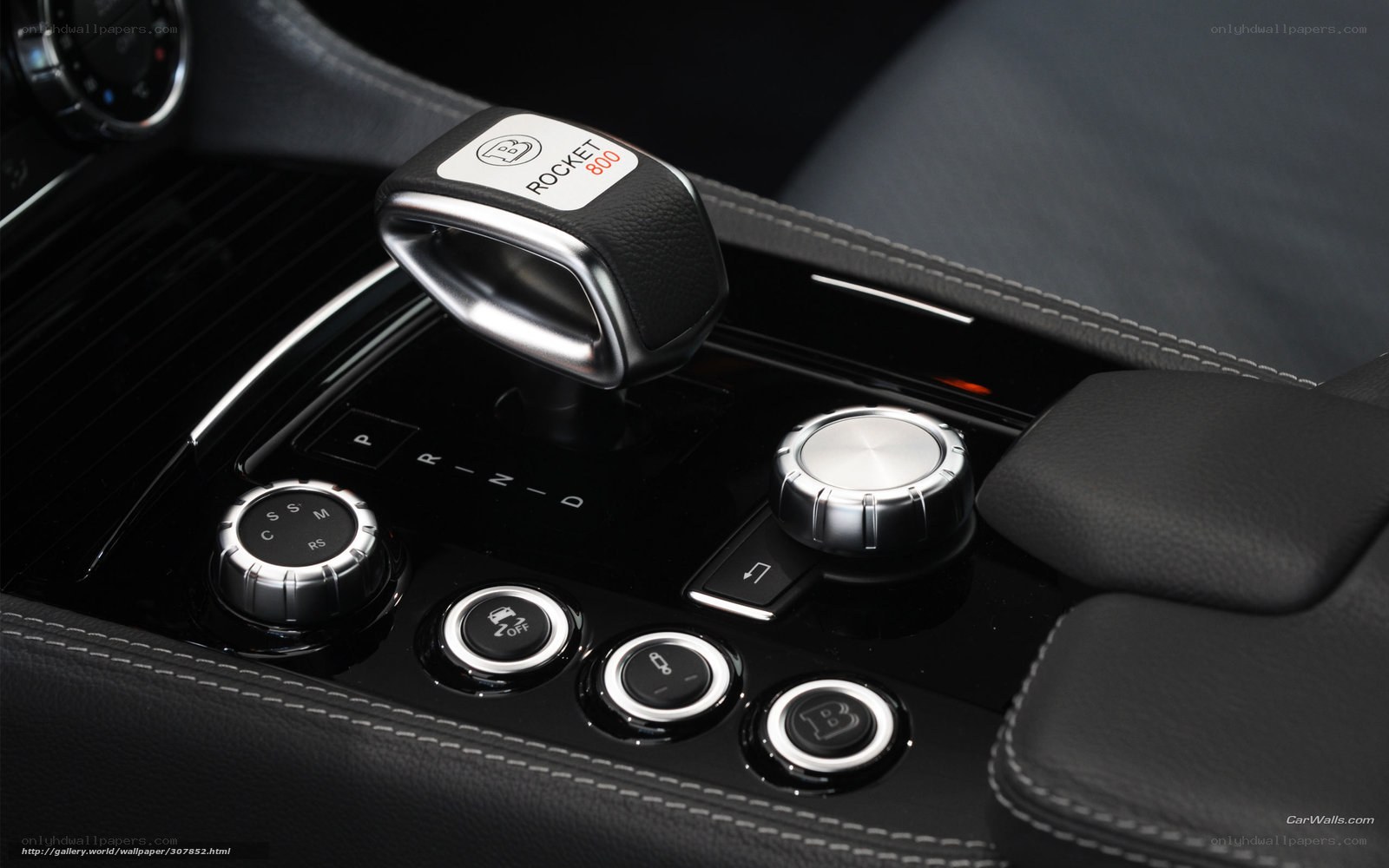 Bentley Rocket 800 gear shifter