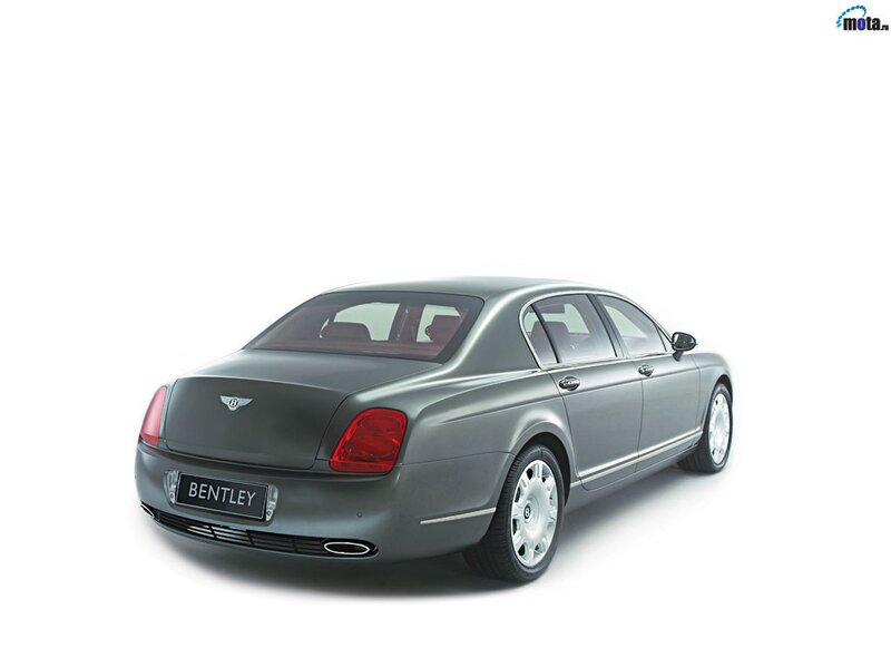 Bentley sedan rear view