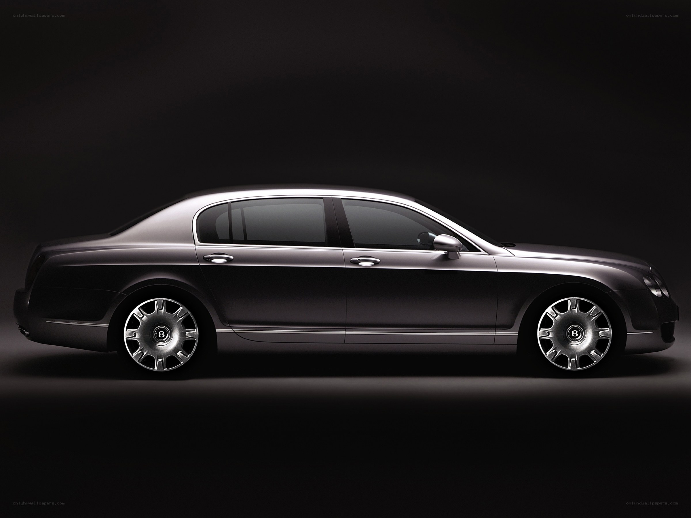 Bentley sedan side profile