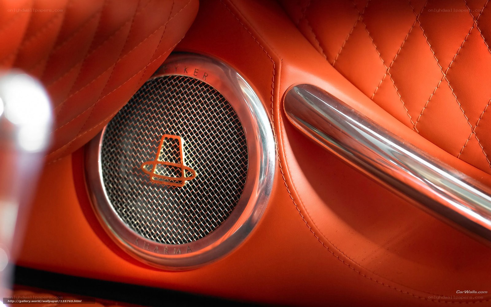 Bentley speaker grille detail