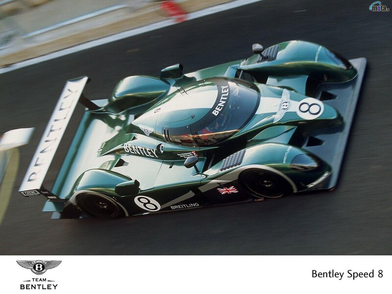 Bentley Speed 8 Race Car