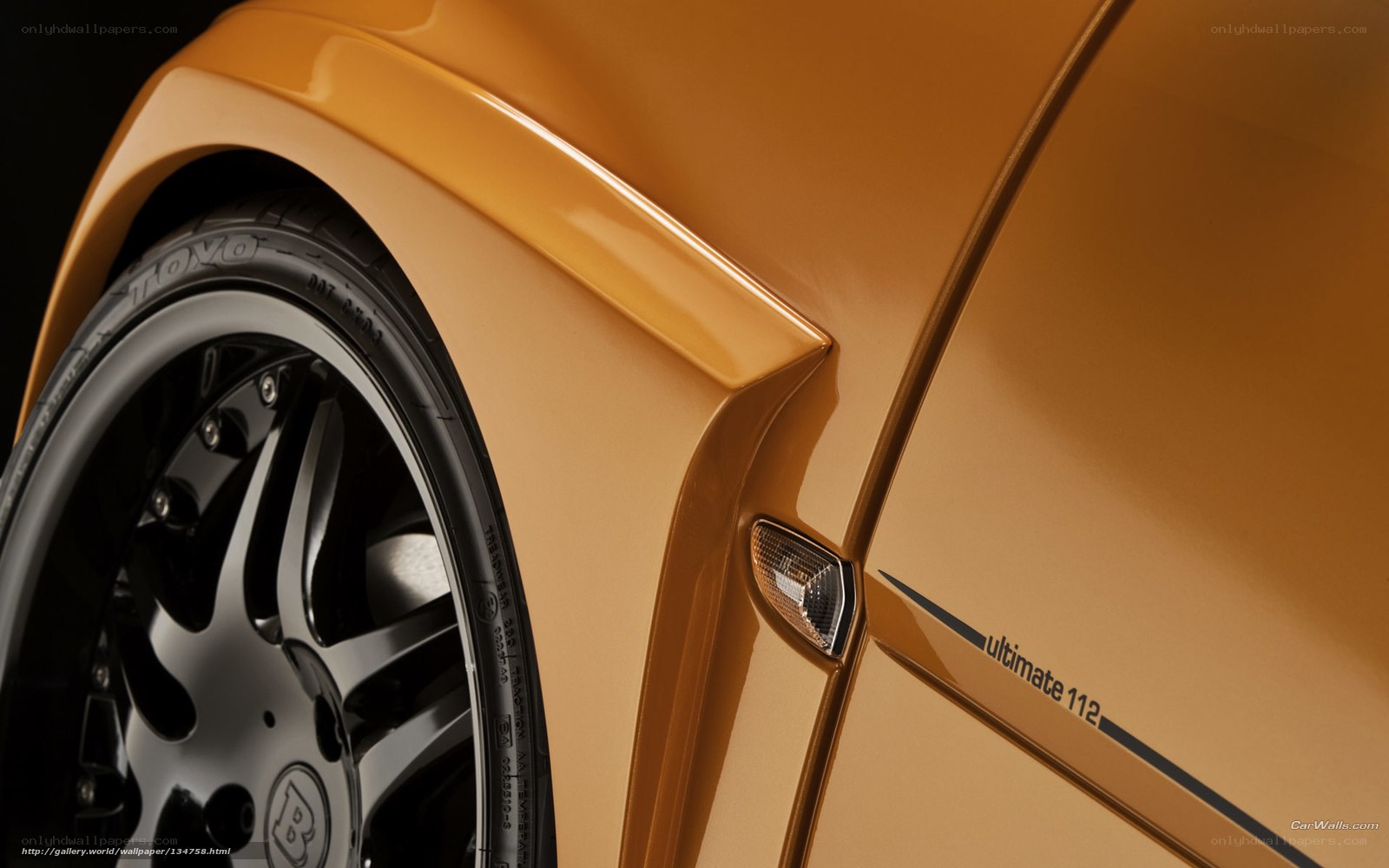 Bentley Ultimate 112 wheel detail