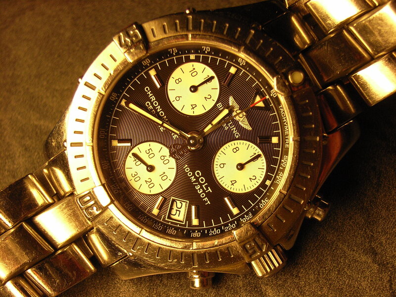 Bentley watch close-up