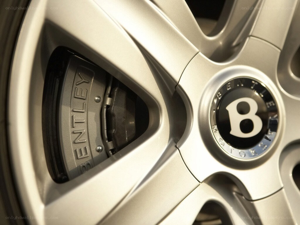 Bentley wheel and brake detail